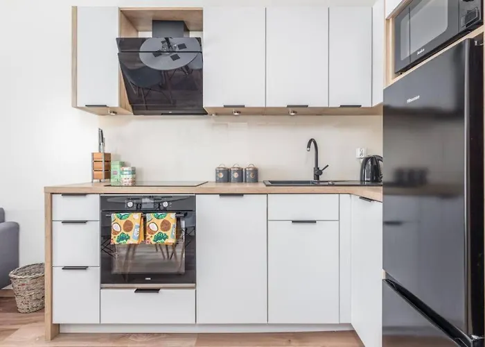 Modern Riverside With Free Parking Space Щецин